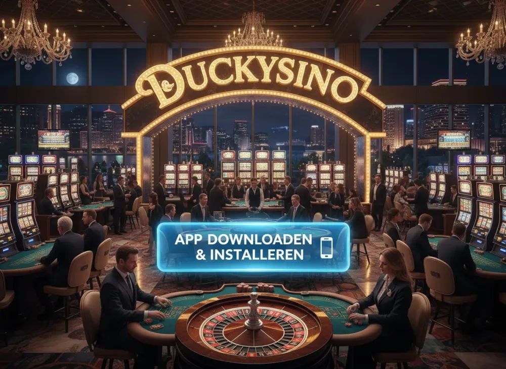 Duckysino app downloaden en installeren op mobiel