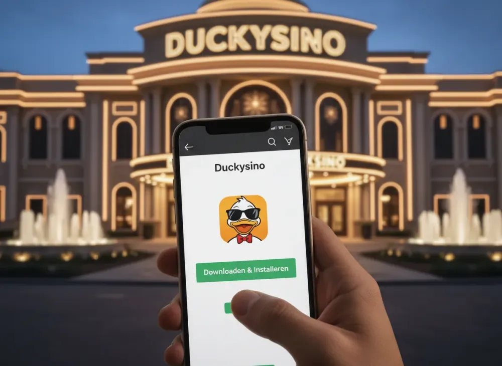 Duckysino app downloaden en installeren op mobiel